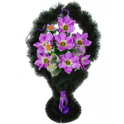 Корзина с цветами № 10
