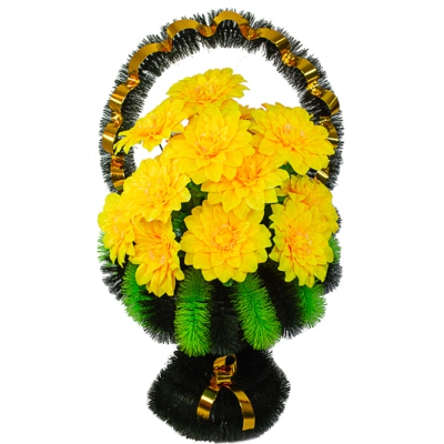 Корзина с цветами № 7