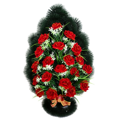 Корзина с цветами № 13
